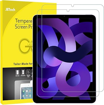 Protecteur d'écran geetech pour ipad air 5 (10,9 pouces, modèle 2022, 5ème génération)