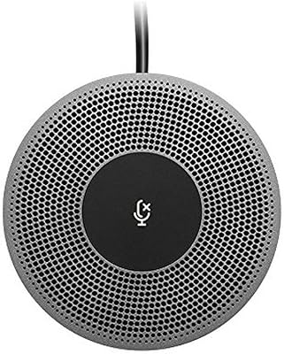 Microphone d'extension logitech pour réunions plug and play voyants lumineux type de microphone