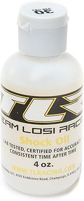 Huile d'amortisseur en silicone team luci racing, 30wt, 338cst, 118 ml, tlr74023