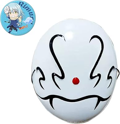 Masque de cosplay rimuru tempest pour homme, masque de cosplay en pvc 2022
