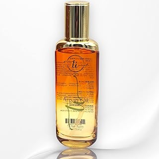 Huile d'argan biologique tiwasi pour cheveux - huile essentielle avec vitamine e