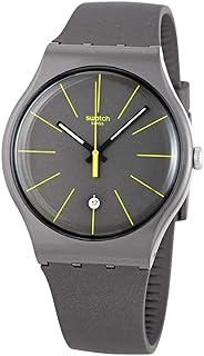 Montre swatch charlie's à quartz pour homme avec cadran noir suob404