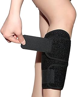 Orthèse de mollet réglable pour les muscles déchirés du mollet, protège-jambes en néoprène