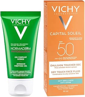 Une crème hydratante utilisée pour protéger des rayons du soleil de vichy, adaptée