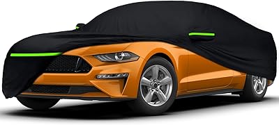 Bâche de voiture pour ford mustang - compatible avec mustang 2008-2019 avec fermeture