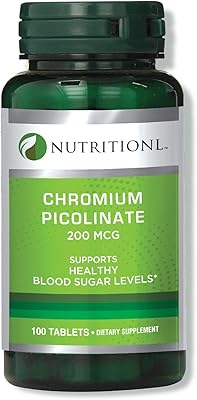 Picolinate de chrome microtionnel 200 microgrammes 100 comprimés