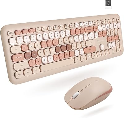 Combo clavier et souris colorés x9 performance - sans fil 2,4 ghz