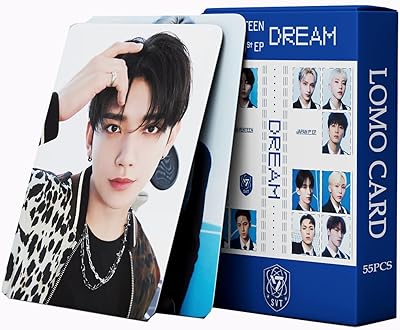 Yuto seventeen lomo card set de 55 pièces de dix-sept cartes photo