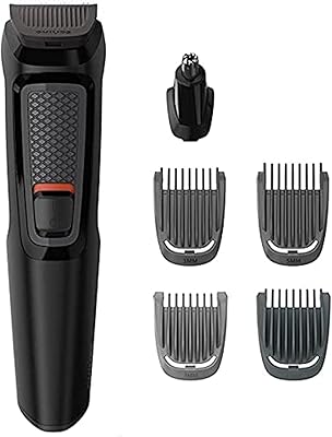 Tondeuse 6-en-1 philips multigroom series 3000 - mg3710/13 - version internationale