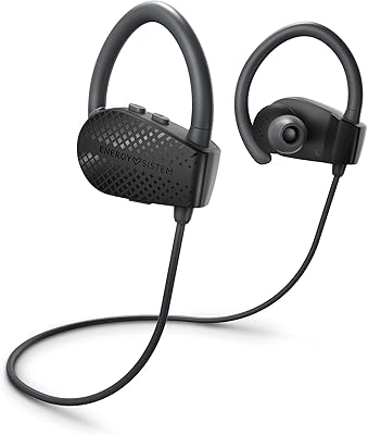 Écouteurs de sport bluetooth energy system dark 1+