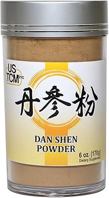 Poudre de racine de sauge rouge foncé dan shen salvia miltiorrhiza (120 ml)
