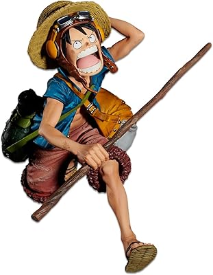 Banpresto one piece - monkey d. luffy - statue du colisée chronique 16cm