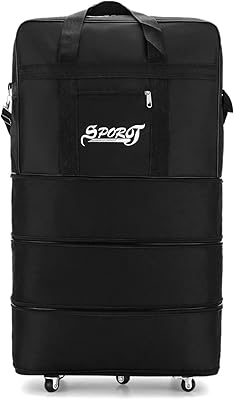 Bagage trolley avec roulettes, bagage pliable extensible en plastique artoo pour voyage