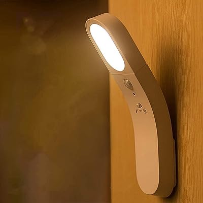 Veilleuse à capteur de mouvement en carbone bleu royal apex, lumières led rechargeables