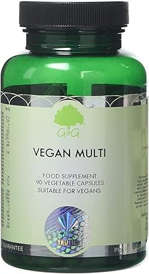 Capsules multivitaminées végétariennes g&g - capsules multivitamines végétaliennes conçues pour soutenir un régime végétarien - certifiées végétaliennes et casher - 90 capsules. Diaytar : L'excellence du service, la douceur des prix