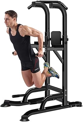 Appareil de musculation multifonctionnel max strength®, support de traction et station de trempage