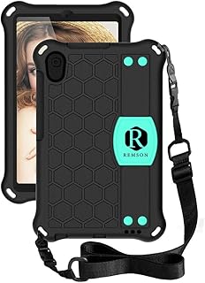 Housse de protection intelligente fine en silicone antichoc ramson avec dragonne et bandoulière