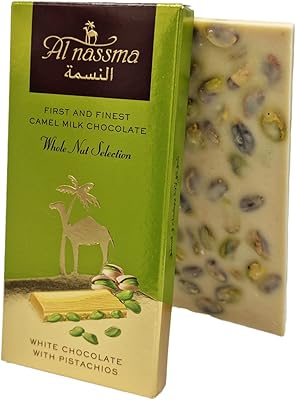 Barres de chocolat au lait de chameau entier al nassma