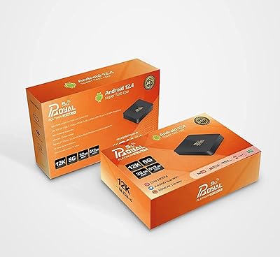 Boîtier tv 5g royal platinum edition 2023, processeur ultra-rapide, android 12.4, 32 go de ram, 512 go de rom, 12k + chanel. Diaytar : Des prix mini pour un service maxi