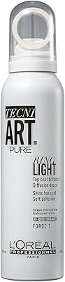 L'oréal paris professional technique pure range light shine spray capillaire, 150 ml, canneberge