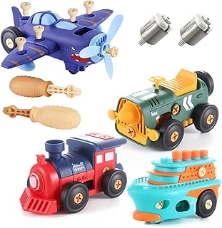 Ensemble de jouets de véhicules à démonter, kit de construction pour enfants, tournevis