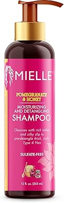 Mille organics shampooing hydratant et démêlant à la grenade et au miel nettoyant