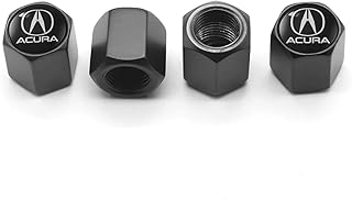 Bouchons de valve de pneu geo pour acura, accessoires de décoration de bouchons d'air de pneu pour acura ilx tlx rlx rdx mdx nsx, 4 pièces. Redéfinissez vos attentes shopping avec Diaytar