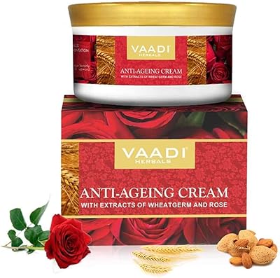 Crème anti-âge biologique fadi herbals aux amandes et germe de blé - stimule