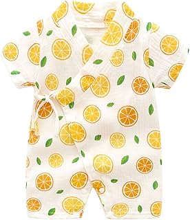 Pauboli robe kimono nouveau-né en coton filé, barboteuse pour bébé, pyjama japonais