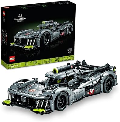 Lego® technictm 42156 le mans hypercar 42156 9x8 kit de construction 24 heures