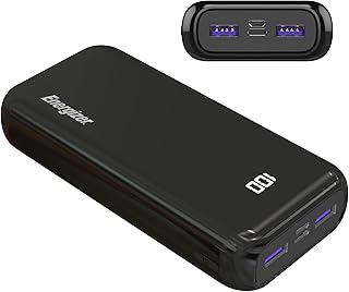 Banque externe energizer 20 000 mah power delivery 3.0 pour iphone