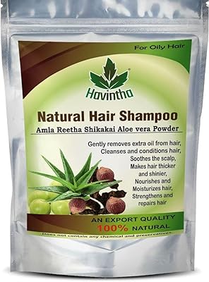 Havintha natural amla reetha shikakai et aloevera shampooing en poudre pour cheveux gras - 227 g. Diaytar : Le discount intelligent pour consommateurs avisés