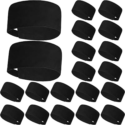 20 pièces chapeau de chef unisexe bonnet respirant maille boulangers chapeaux cuisine