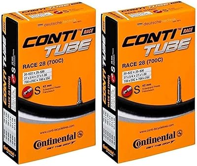 Chambres à air pour vélo continental race 28 700x20-25c - valve presta