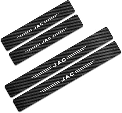 4 pièces autocollants de seuil de porte de voiture pour jack raven j3