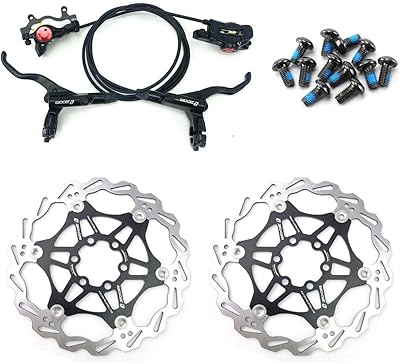 Kit de freins à disque hydrauliques zoom pour vtt, ensemble avant et arrière