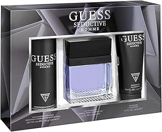 Eau de toilette guess seductive 100 ml + gel douche 200 ml + spray corporel 226 ml, coffret cadeau pour homme. Des milliers de références à découvrir sur Diaytar Sénégal
