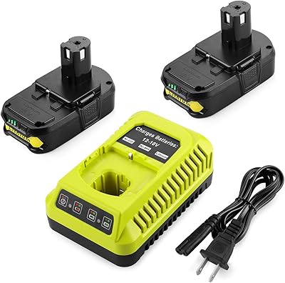 Anrjab batterie de remplacement ryobi p102 35 ah 18 v au lithium
