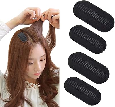 3 paires de pinces à cheveux bump it up en éponge pour femmes