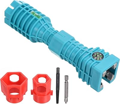 Outil d'installation de robinet et d'évier polyvalent batekiel 24 en 1, outil de plomberie polyvalent pour cuvette de toilette et lavabo de salle de bain, bleu. Diaytar : Votre partenaire e-commerce au quotidien