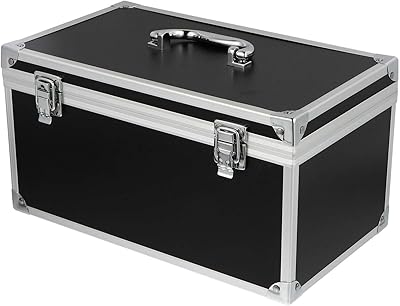 Boîte à outils en aluminium yardui, boîtier métallique portable rigide pour outils