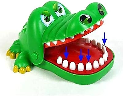 Jeu amusant - jeu de morsure de doigt de dentiste de crocodile - jeu de crocodile drôle et amusant adapté comme cadeau pour les enfants. Comparez, choisissez, économisez sur Diaytar Sénégal