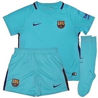 Kit de football junior extérieur du stade du fc barcelone 2017-18 (xl)