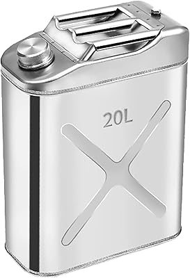 Réservoir d'essence en acier inoxydable 304 étanche et antirouille, stockage d'huile de cuisson