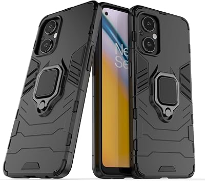 Housse de protection hybride résistante aux chocs avec support pour oppo reno 7z/a96