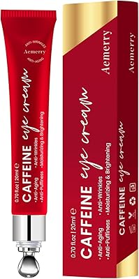 Crème pour les yeux à la caféine, crème pour les yeux au rétinol