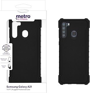 Coque de protection robuste pour samsung galaxy a21 tuff de metro by t-mobile