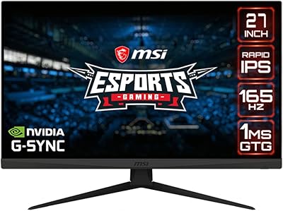 Moniteur ips de jeu msi optix g273qf esports - 27 pouces, 16:9 wqhd