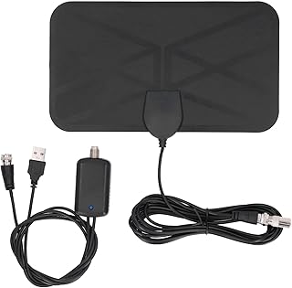 Antenne de télévision numérique intérieure, antenne numérique terrestre antenne hd 4k 1080p support