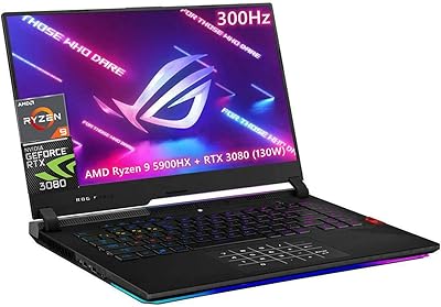 Ordinateur portable de jeu asus rog strix scar 15 (2021) écran
